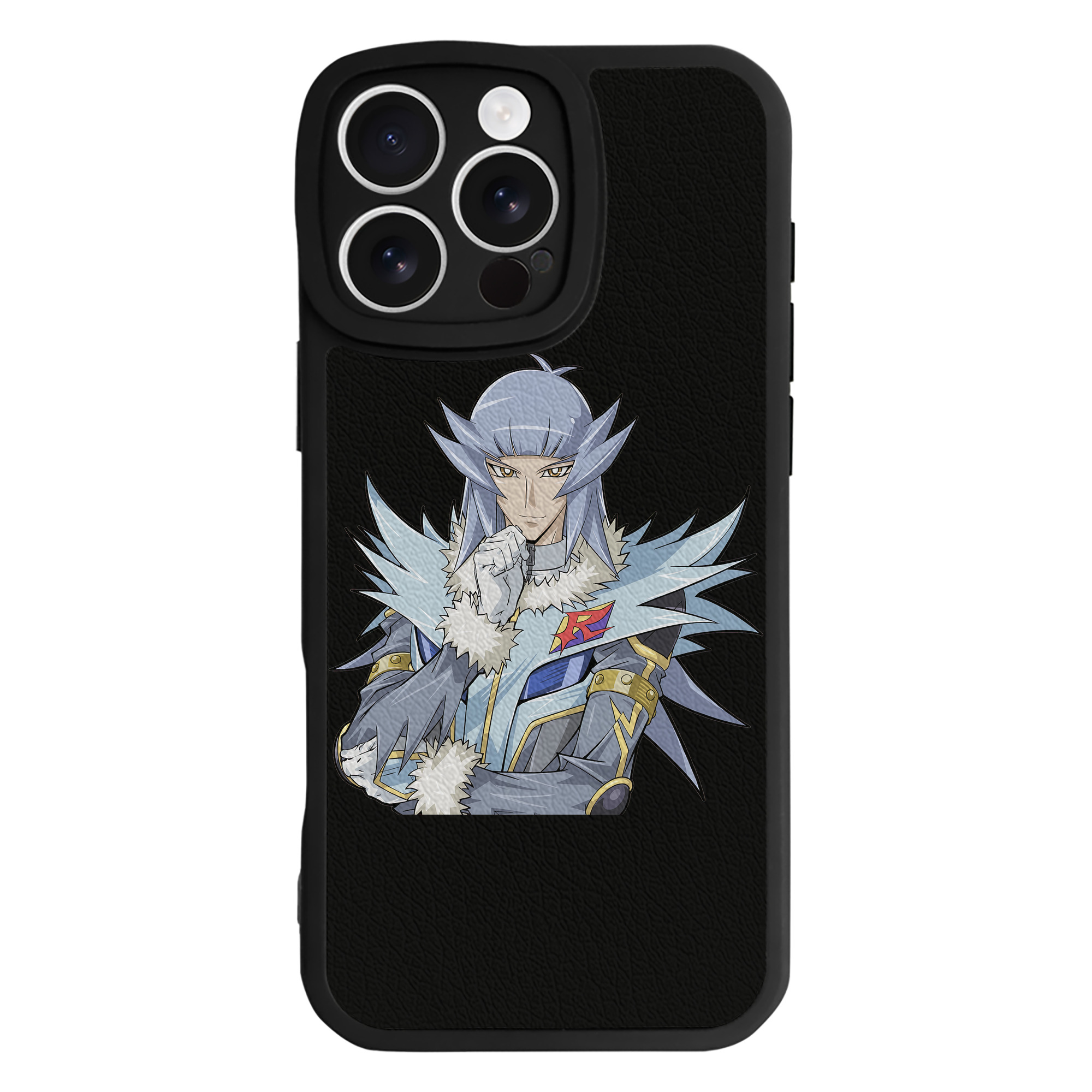 （画像用） 遊☆戯☆王 Yu-Gi-Oh! 【iPhone 16シリーズ対応】シリコンスマホケース（レザー調） 材質：シリコン